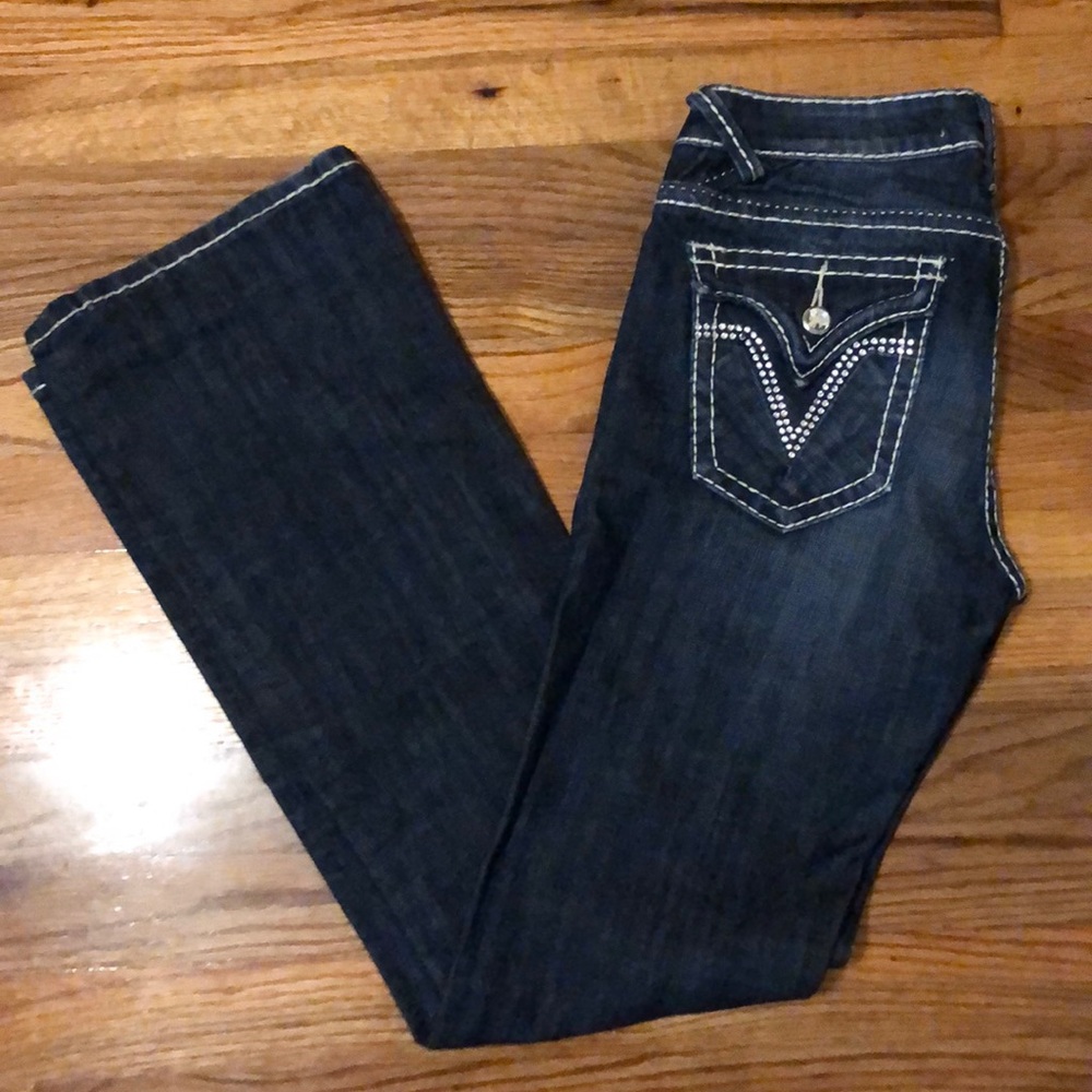 Vigoss Jeweled Bootcut Jeans